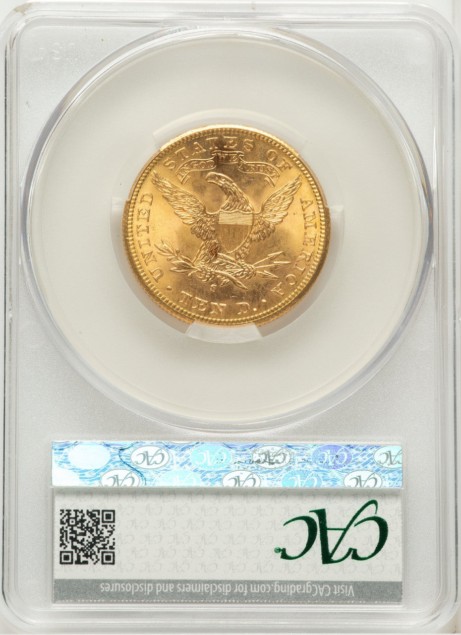 1902-S $10 Liberty Eagle CACG MS64