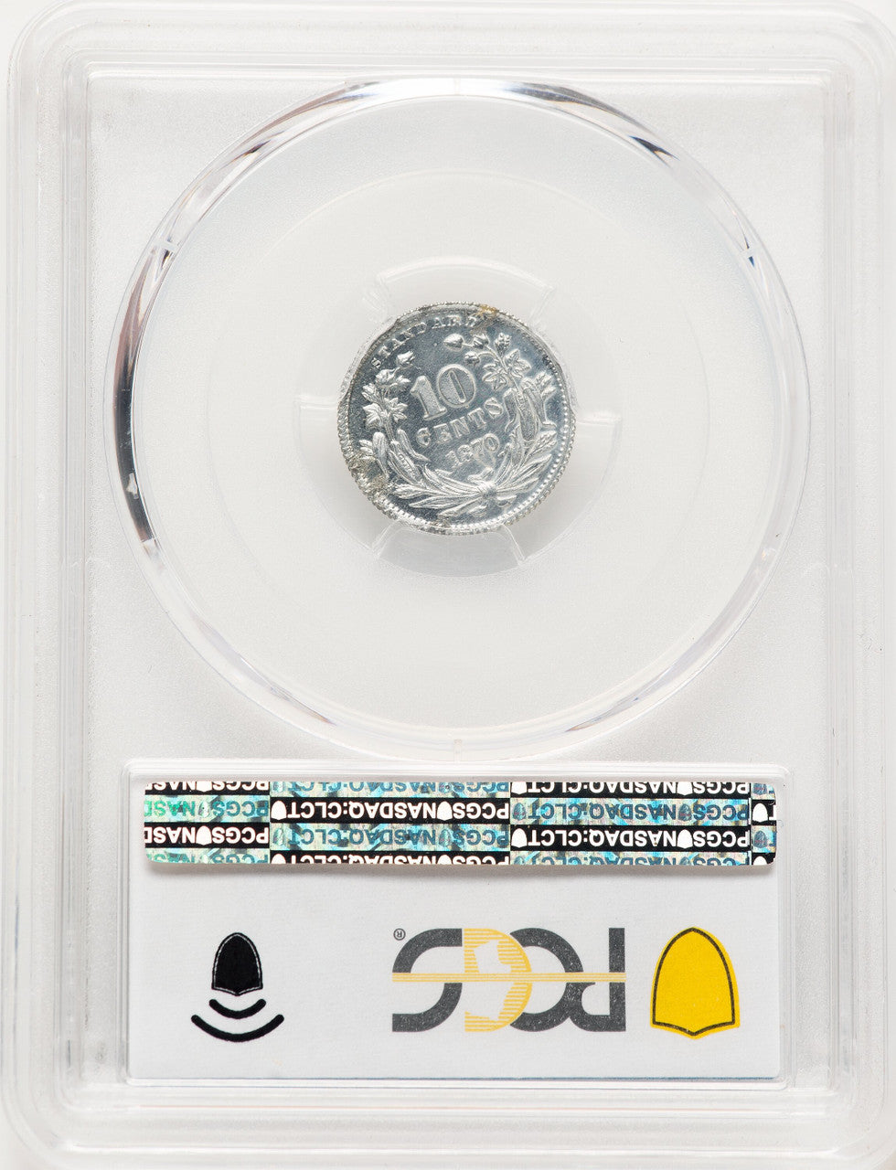 1870 10C J-853 Patterns PCGS MS63