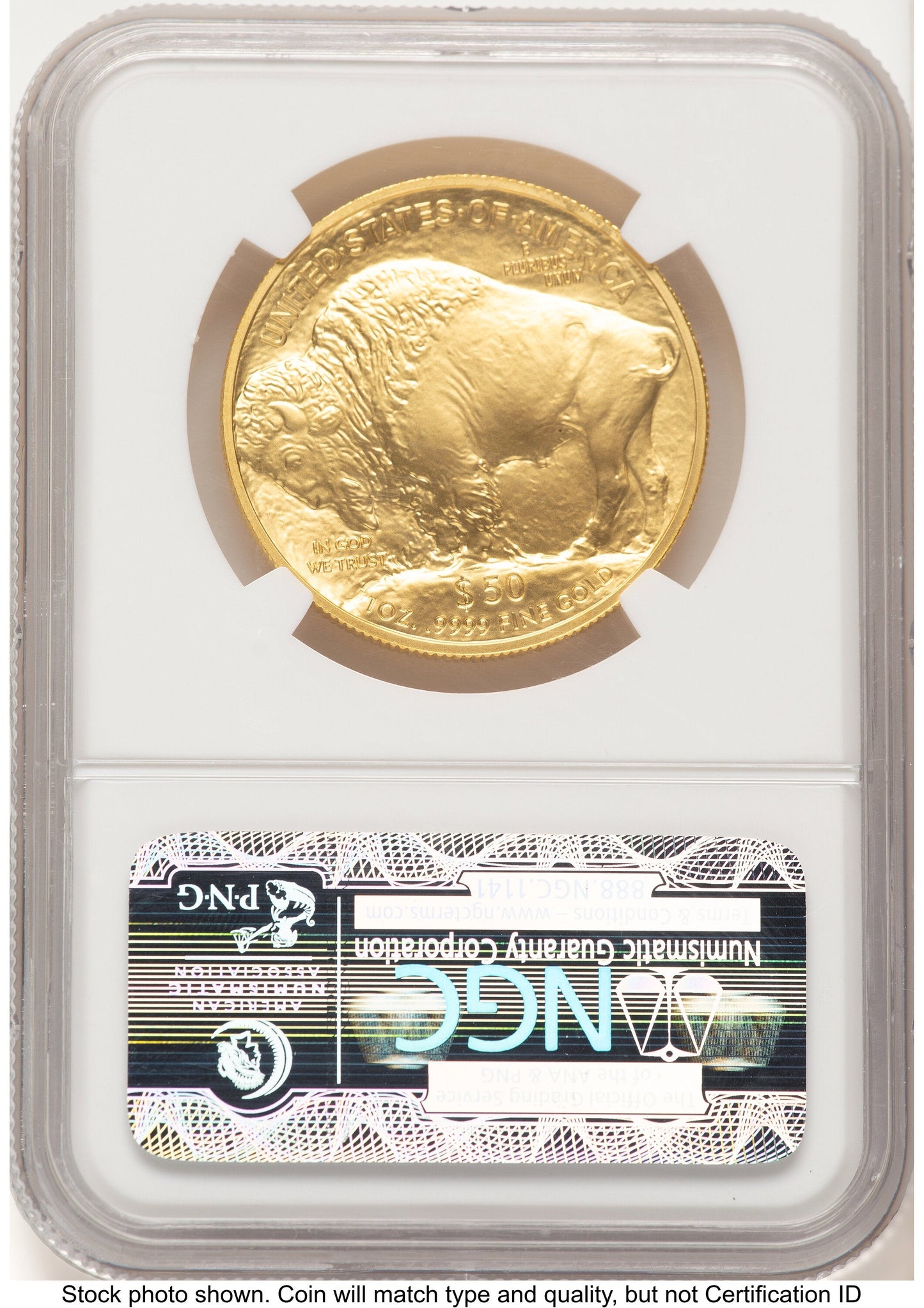 2008-W Burnished Gold Buffalo 1 oz Brown Label NGC MS70