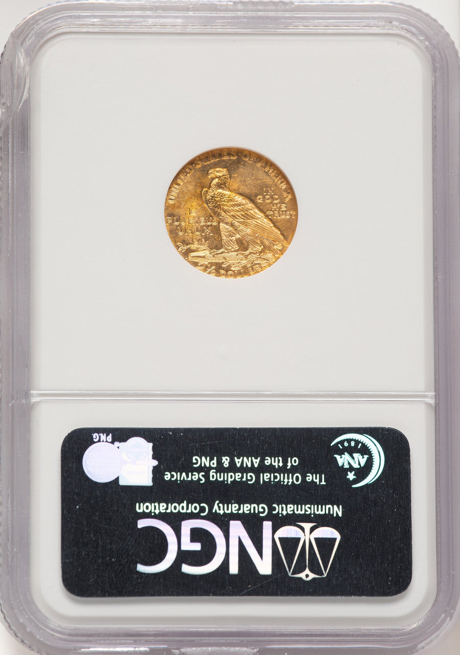 1928 $2.50 Indian Quarter Eagle NGC MS65