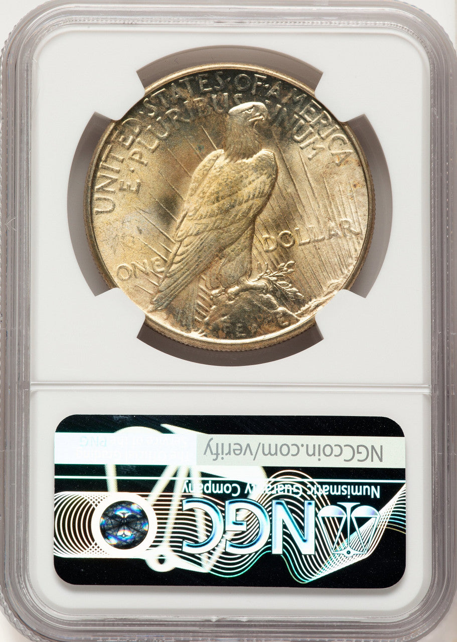 1934 Peace Dollar NGC MS66