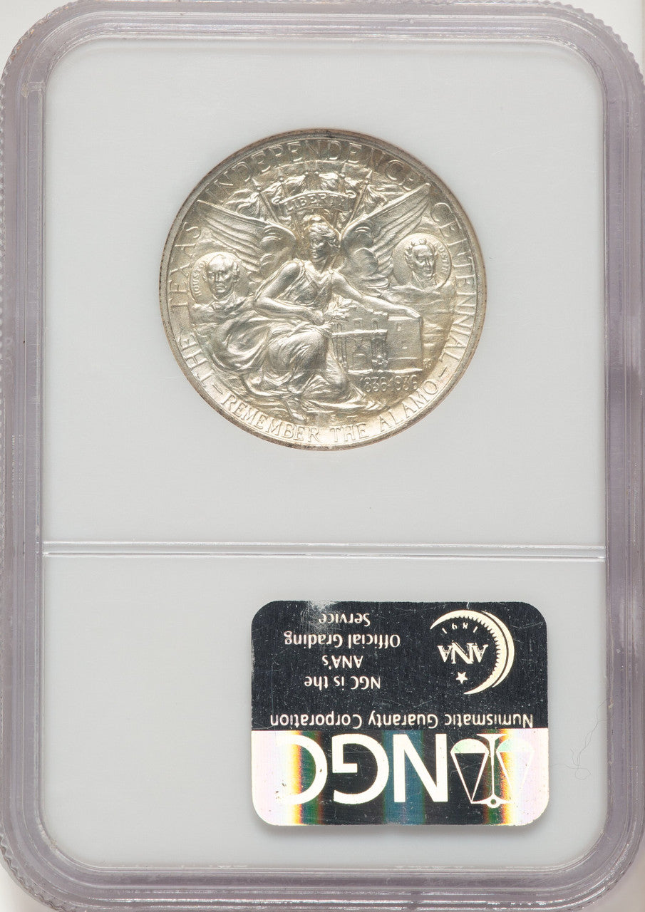 1938-S 50C Texas Commemorative Silver NGC MS67