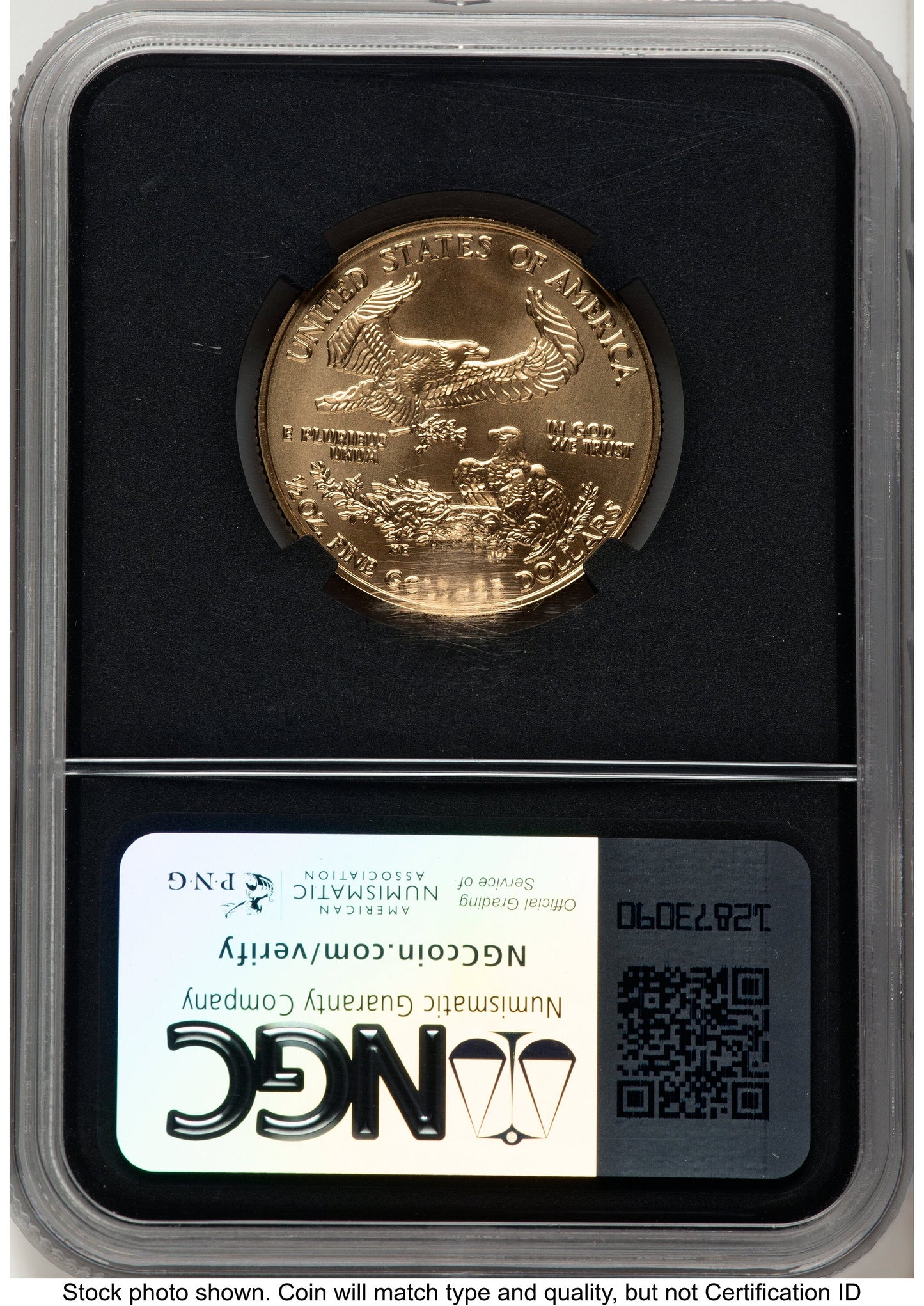 2006-W Burnished Gold Eagle 1/2 oz David J Ryder TBE Label NGC MS70