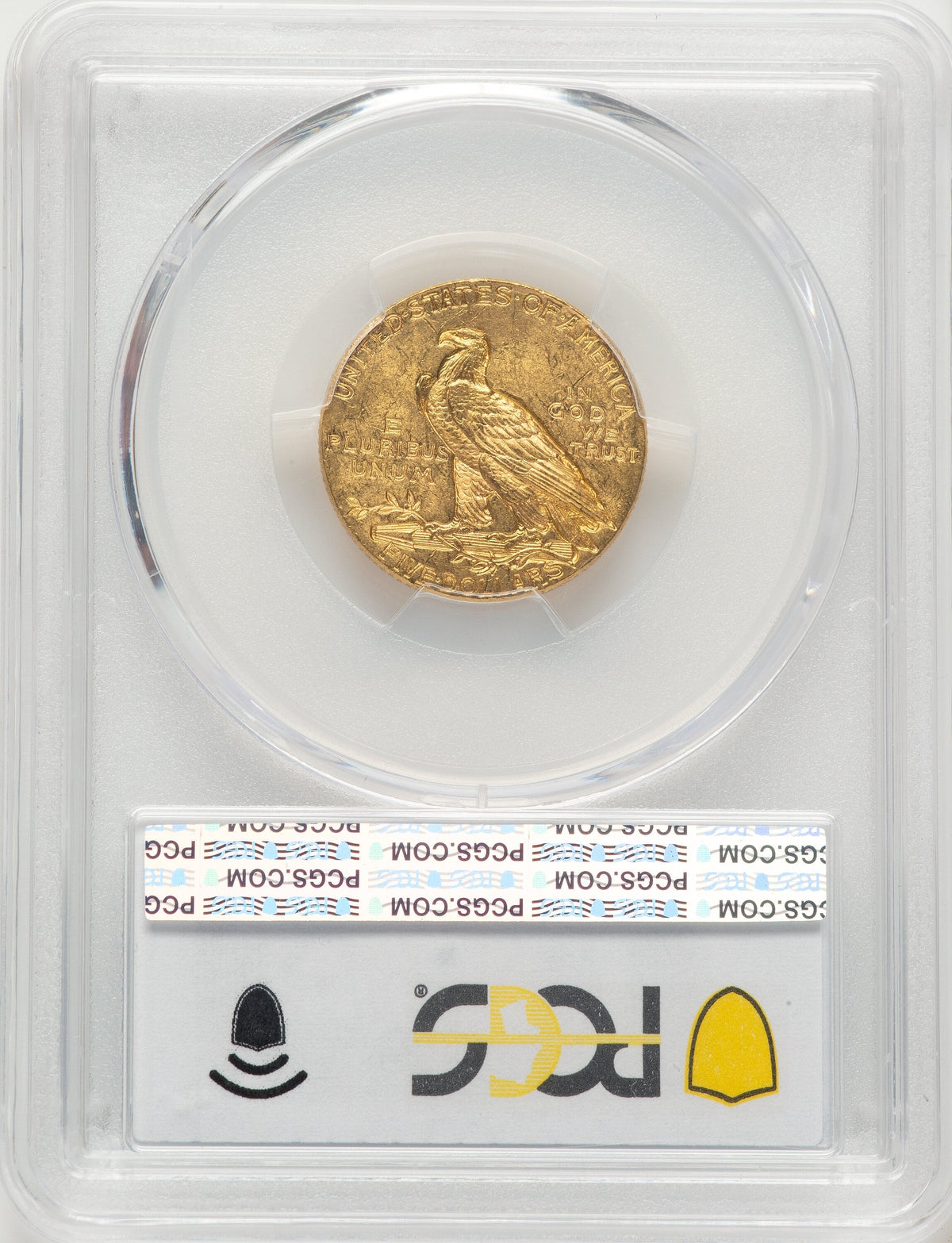 1913 $5 Indian Half Eagle PCGS MS62+
