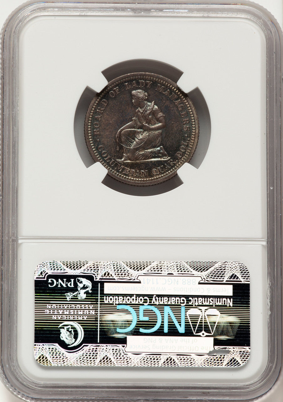 1893 25C Isabella Quarter Commemorative Silver NGC PF65