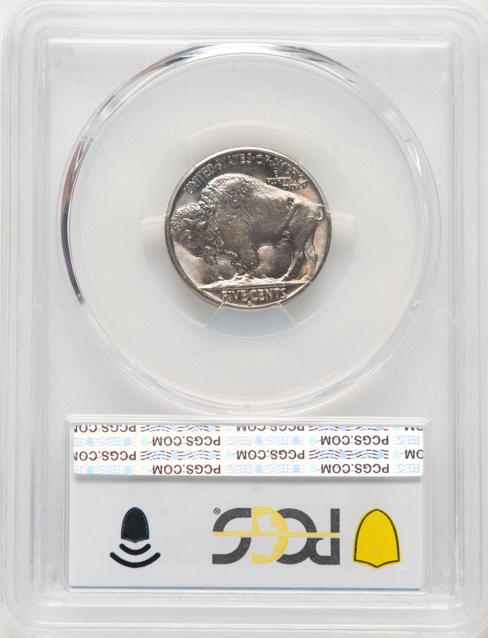 1936-S 5C Buffalo Nickel PCGS MS67