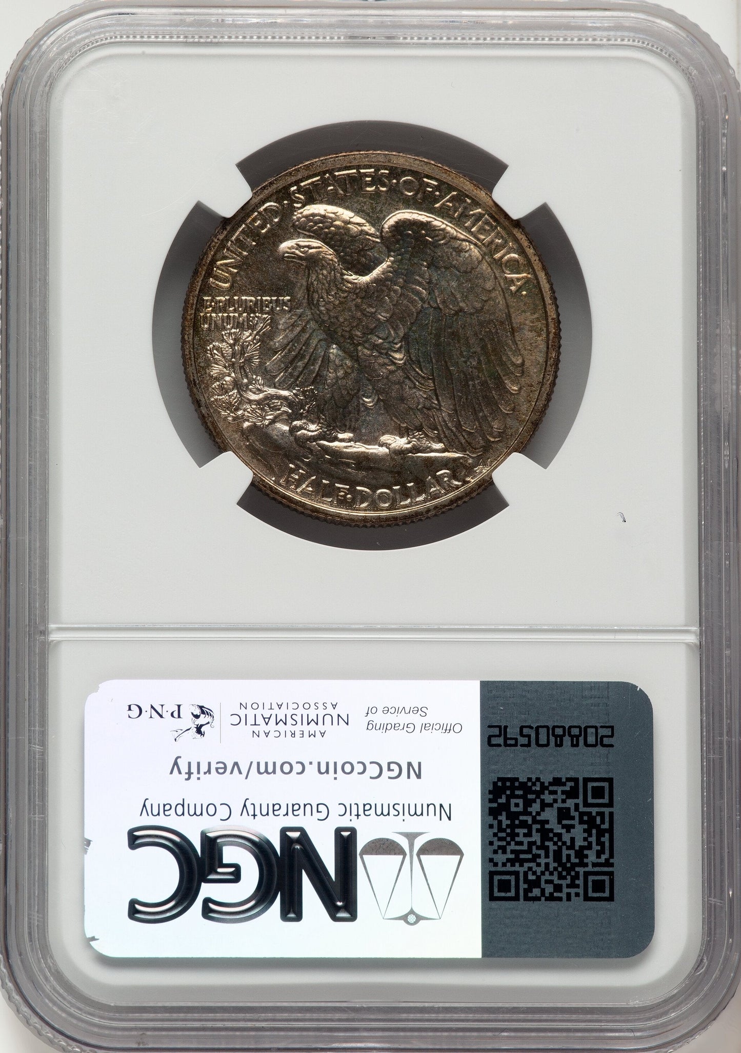 1936 50C Proof Walking Liberty Half Dollar NGC PR66