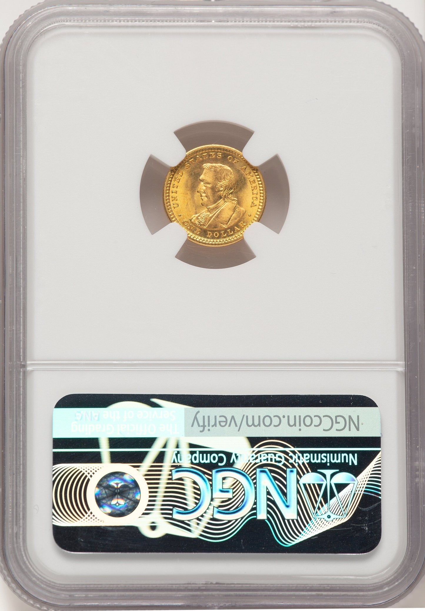 1904 G$1 Lewis and Clark Commemorative Gold NGC MS67+