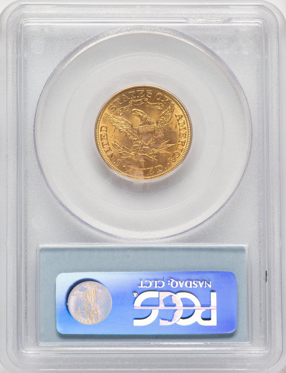 1907-D $5 Liberty Half Eagle PCGS MS65 (784626003)