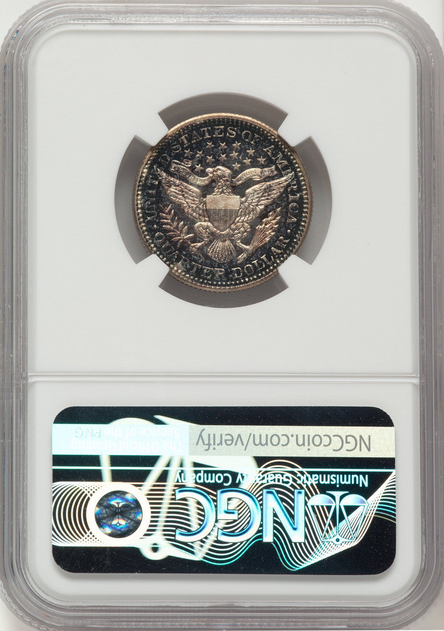 1908 25C Proof Barber Quarter NGC PR66