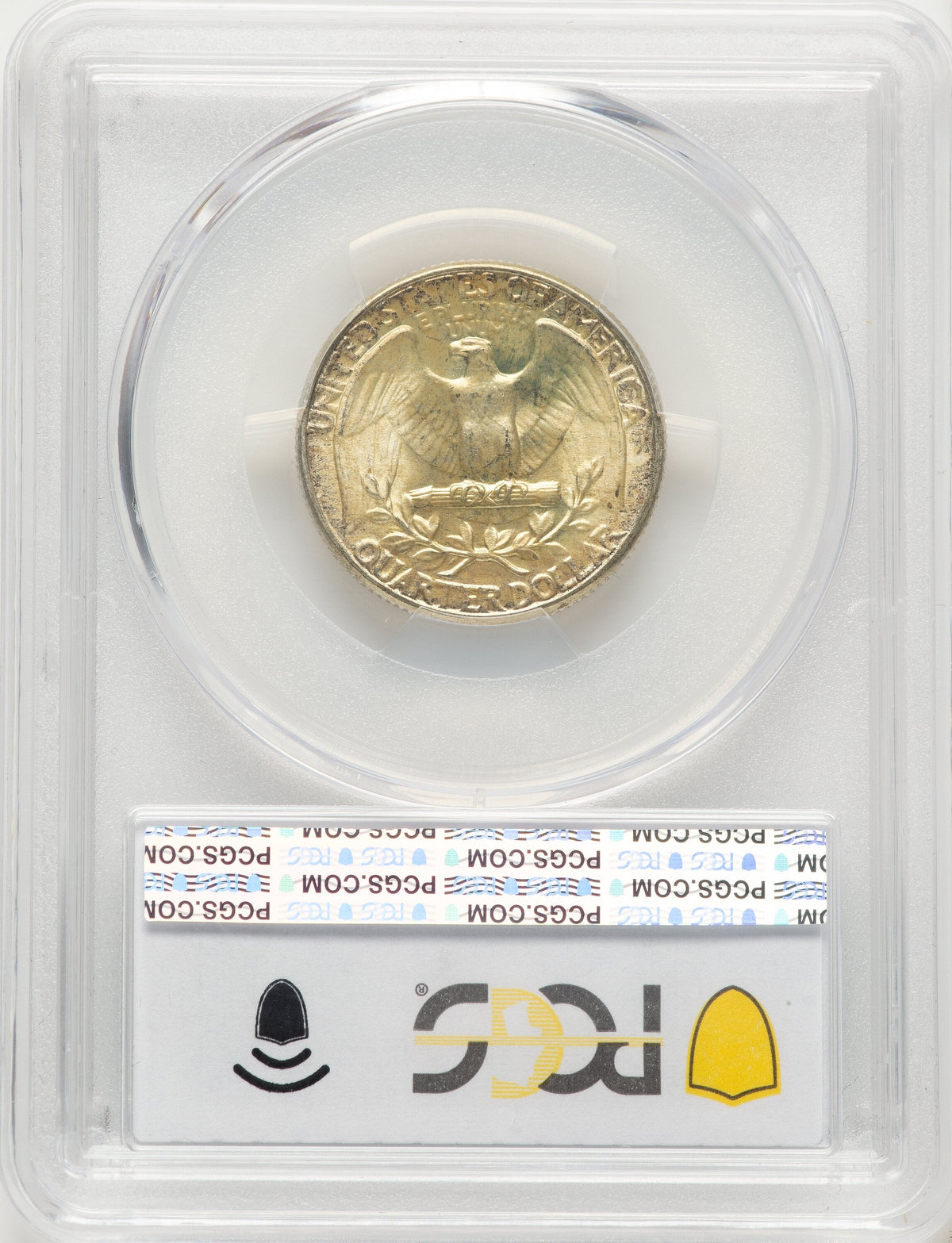 1940 25C CAC Washington Quarter PCGS MS67+