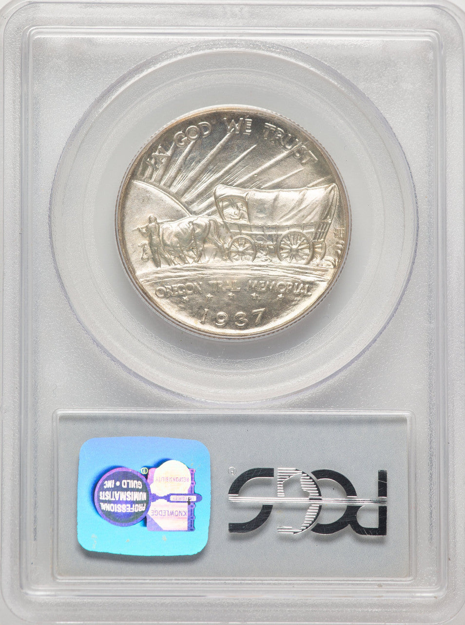 1937-D 50C Oregon Commemorative Silver PCGS MS67