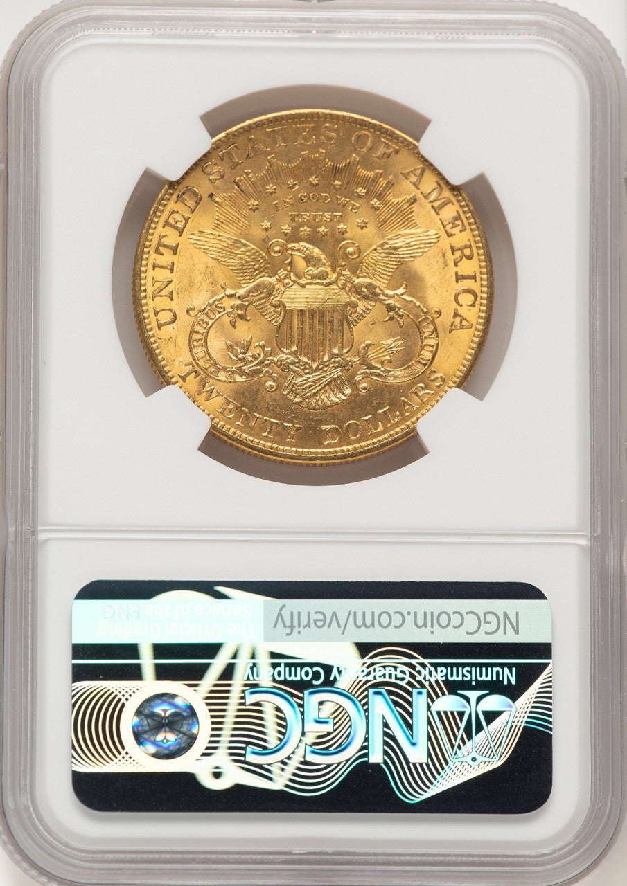 1904 $20 Liberty Liberty Double Eagle NGC MS65