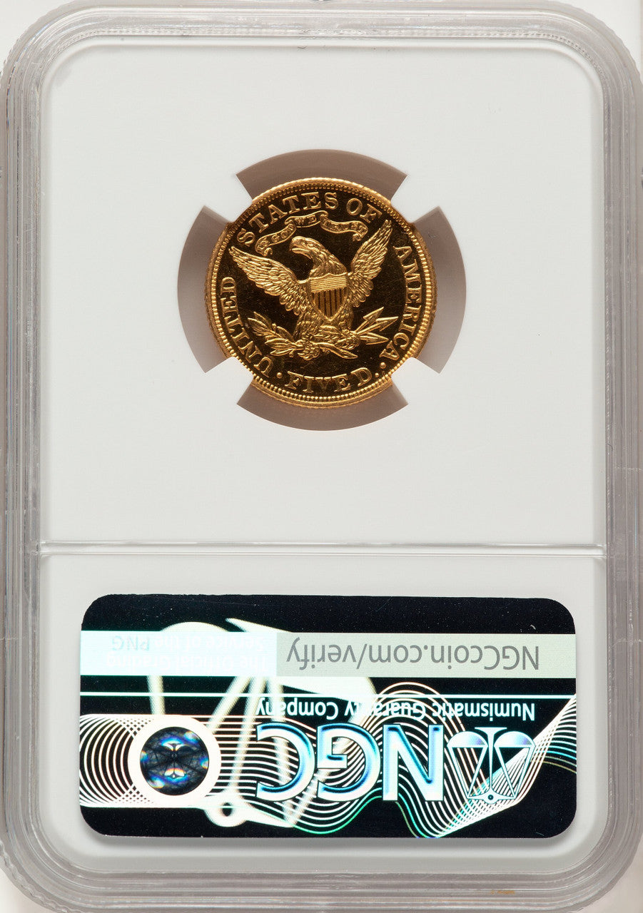 1904 $5 CA Proof Liberty Half Eagle NGC PR66