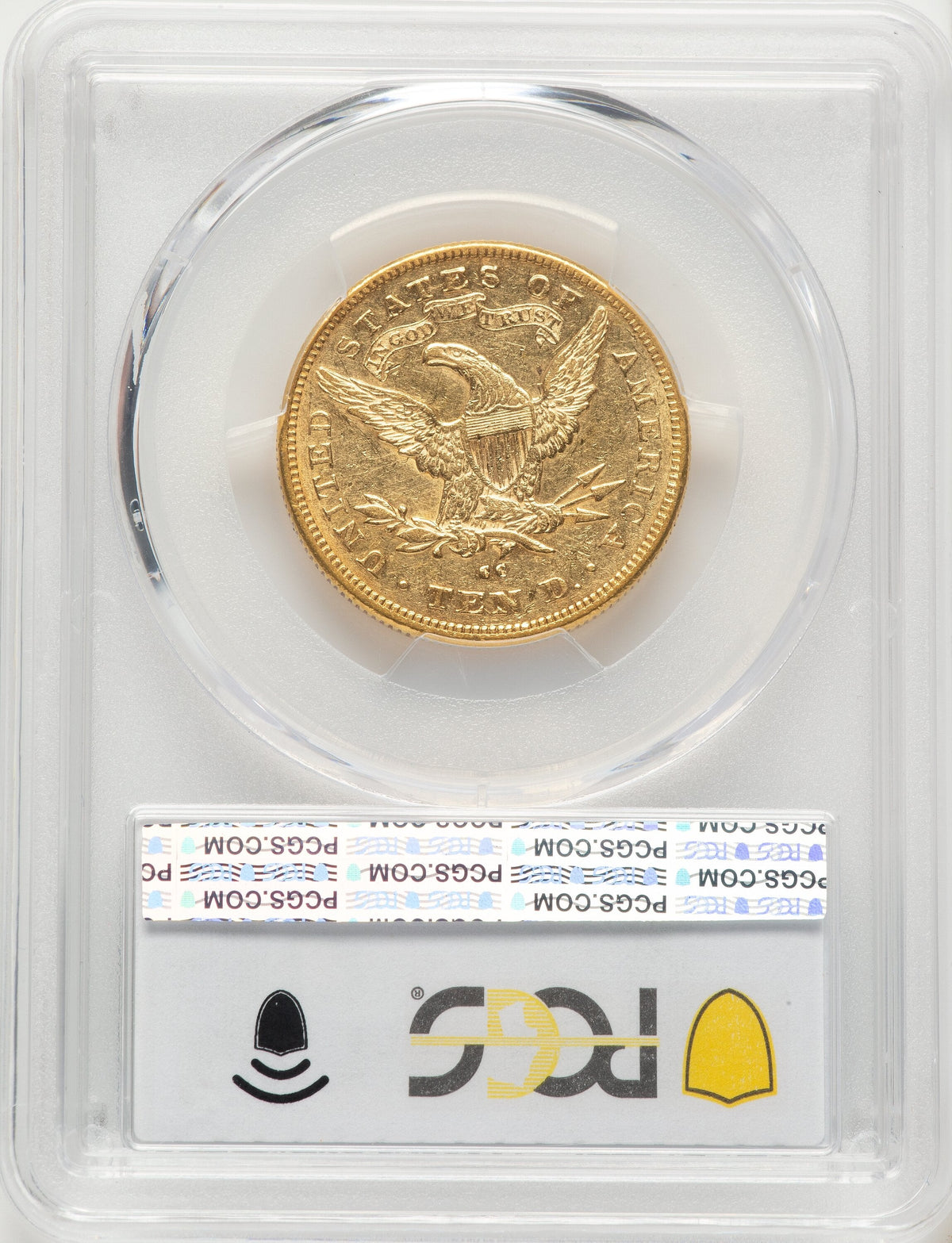 1878-CC $10 Liberty Eagle PCGS AU50