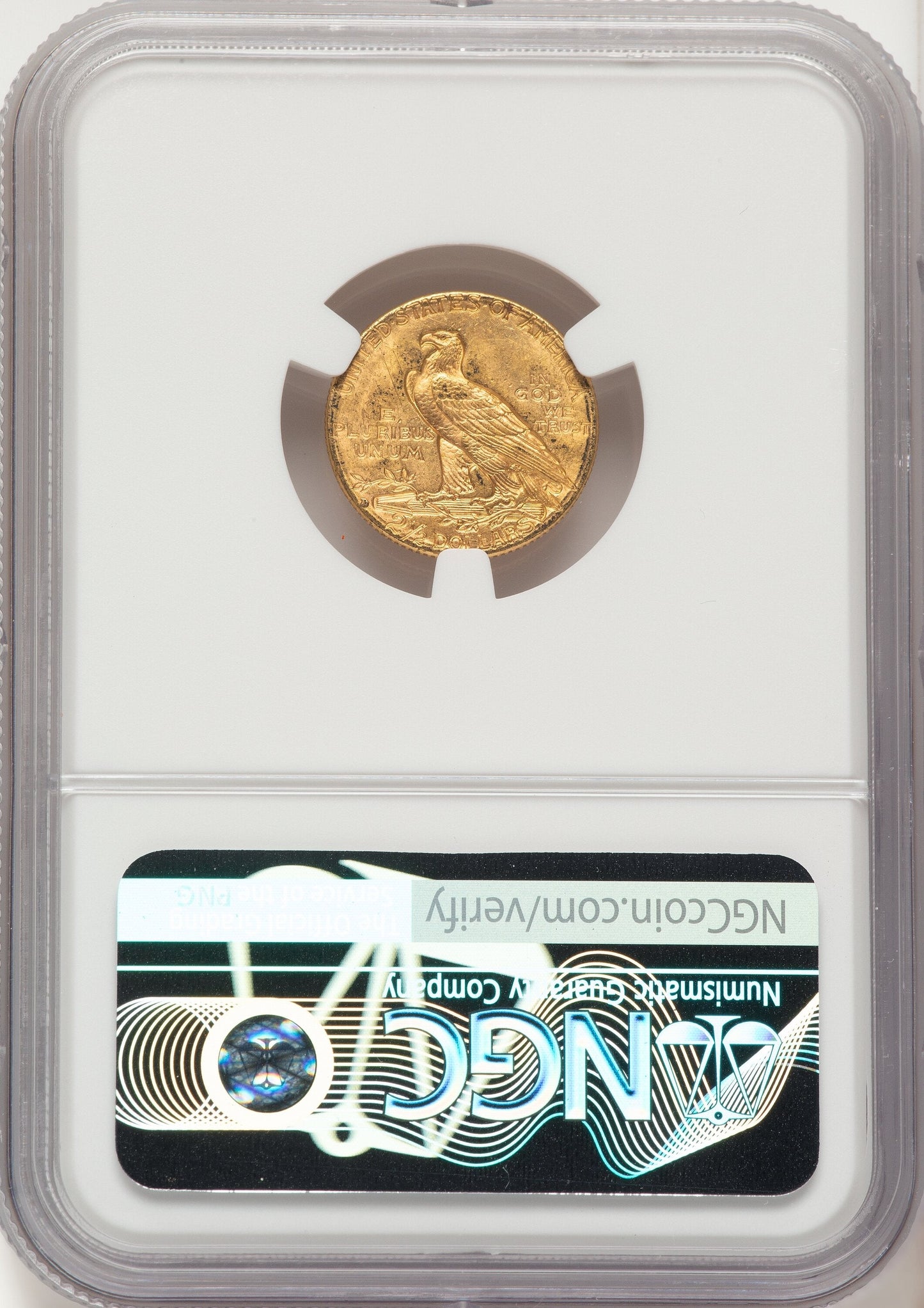 1914-D $2.50 Indian Quarter Eagle NGC MS62