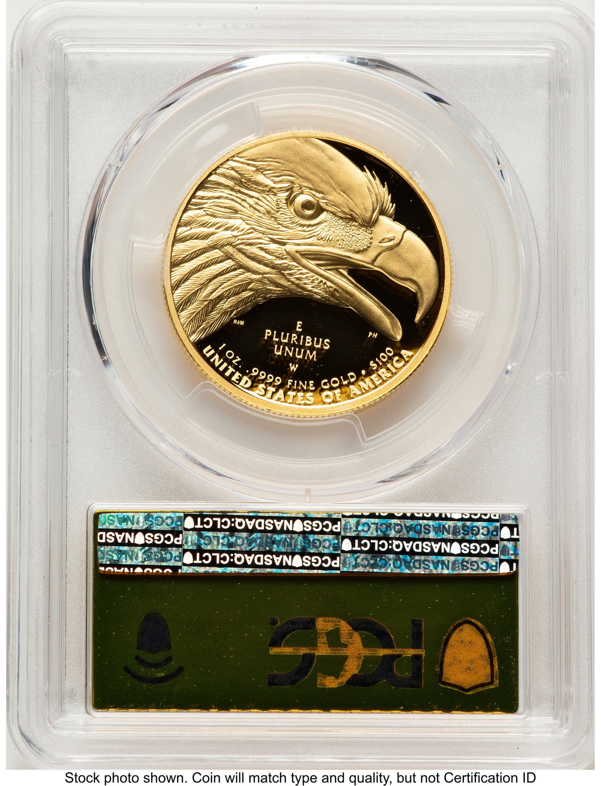 2021-W Gold American Liberty High Relief FDI Gold Foil 1 of 100 PCGS PR70