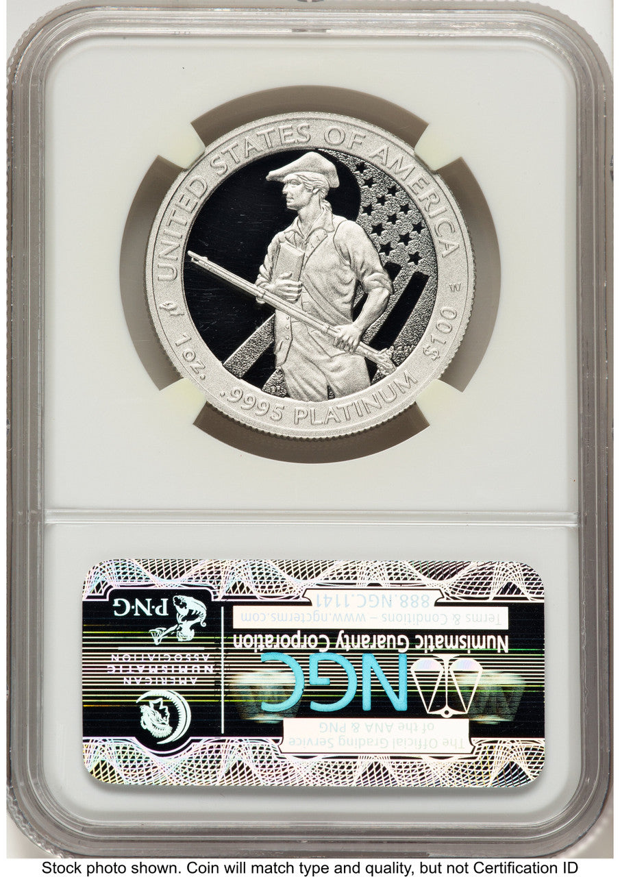 2012-W Proof Platinum Eagle 1 oz Brown Label NGC PF70