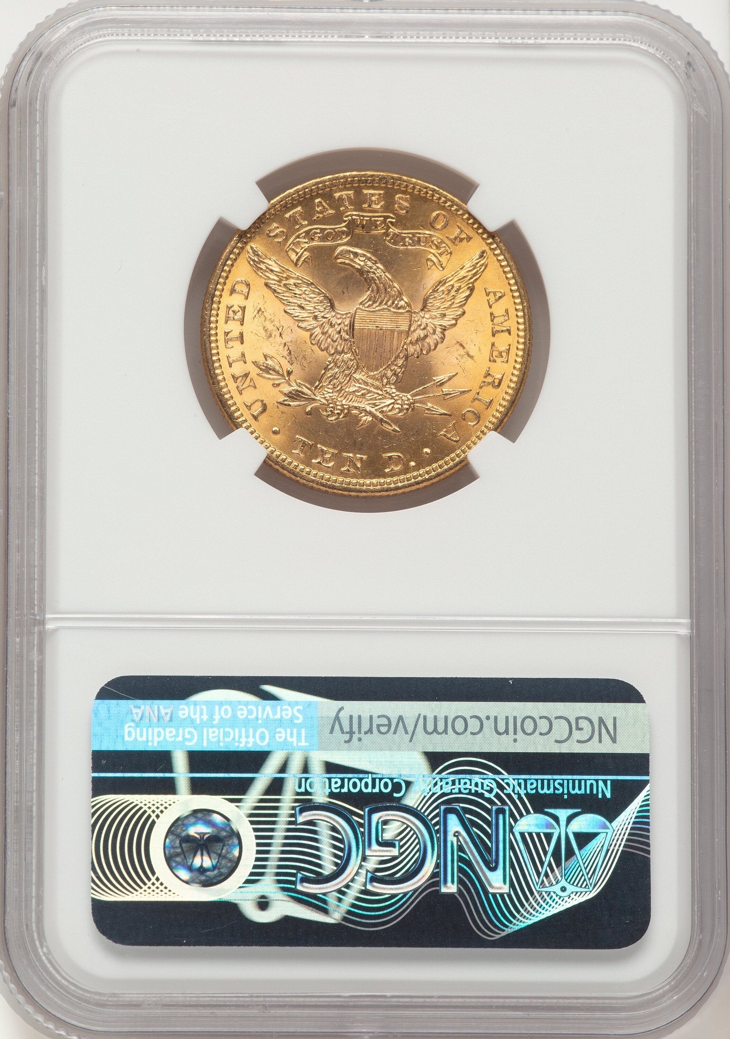 1901 $10 Liberty Eagle NGC MS65+