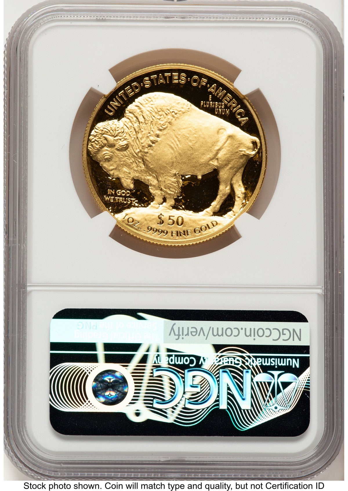 2021-W Proof Gold Buffalo 1 oz Brown Label NGC PF70