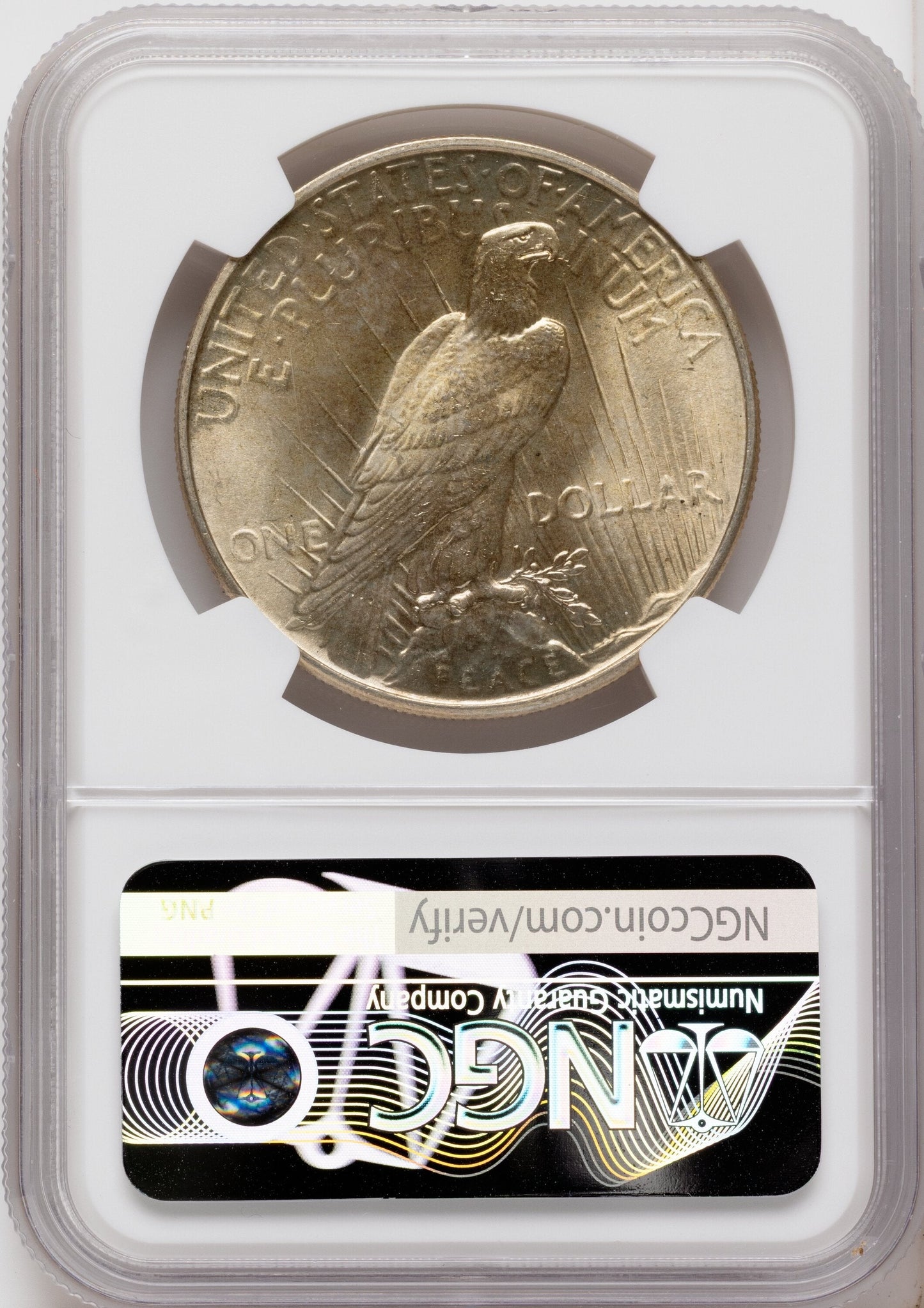 1934 Peace Dollar NGC MS66