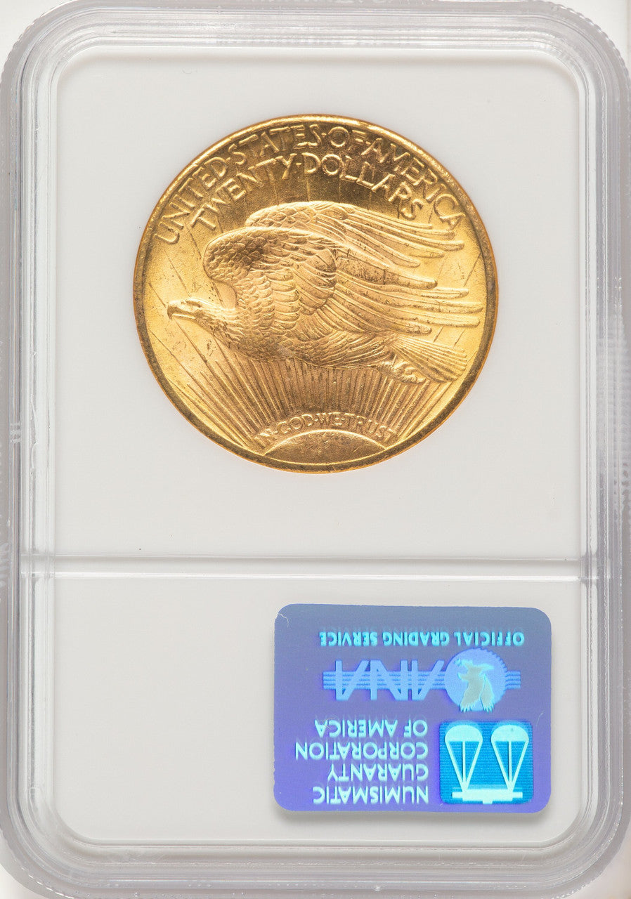 1924 $20 Saint CAC Saint-Gaudens Double Eagle NGC MS65