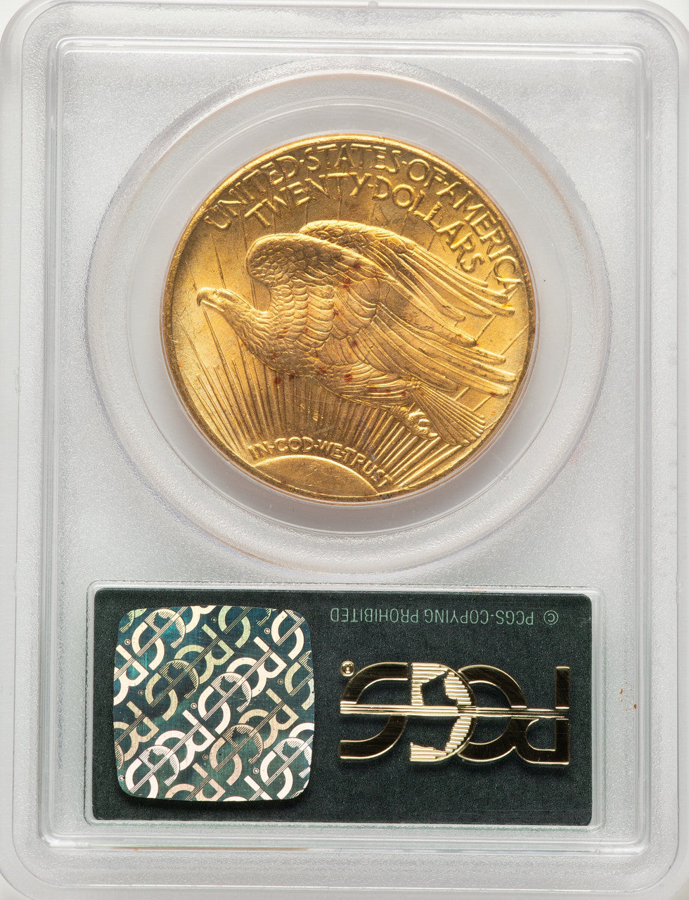 1928 $20 CAC Saint-Gaudens Double Eagle PCGS MS65
