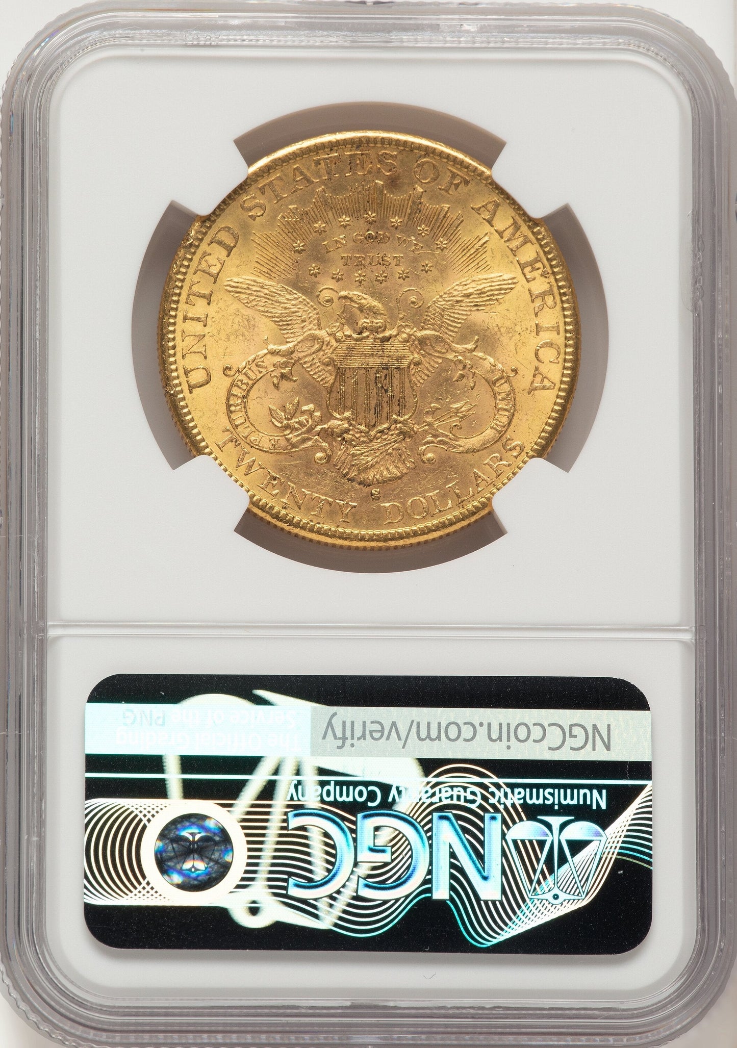 1894-S $20 Liberty Double Eagle NGC MS62