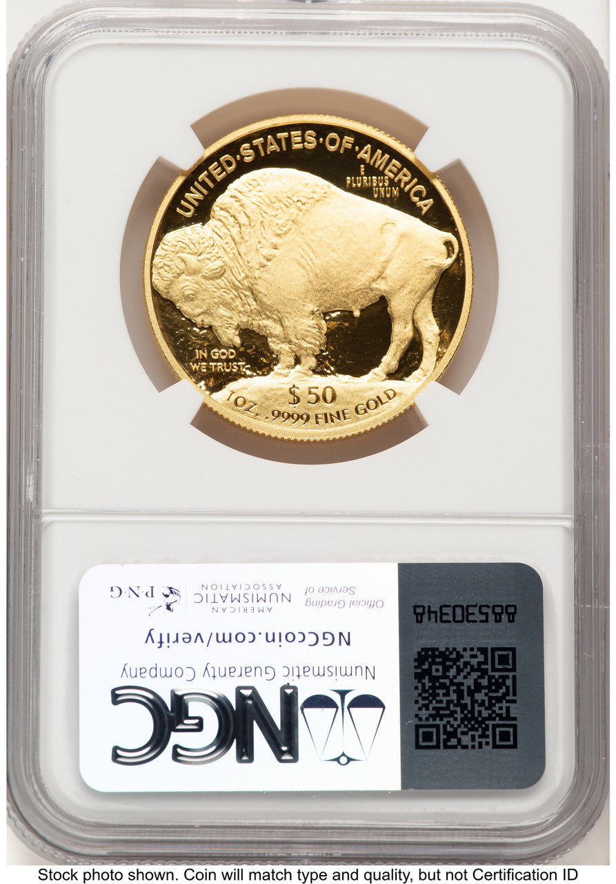 2008-W Proof Gold Buffalo 1 oz Thomas Uram NGC PF70