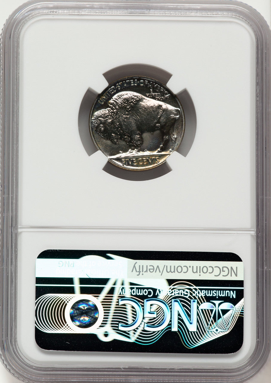 1936 5C Type Two Brilliant CAC Proof Buffalo Nickel NGC PR67