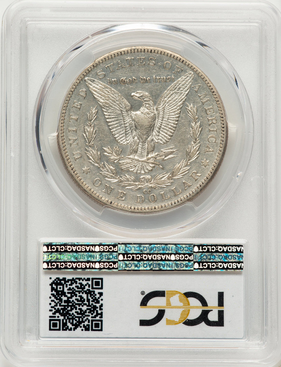 1889-CC Morgan Dollar PCGS AU50
