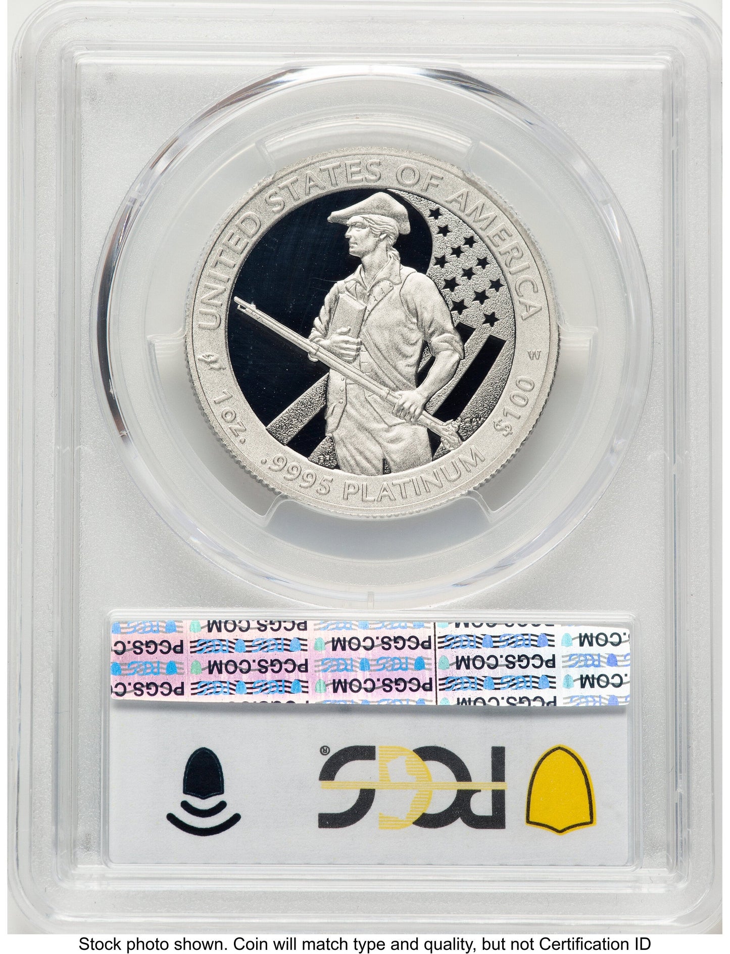 2012-W Proof Platinum Eagle 1 oz Blue Gradient PCGS PR70