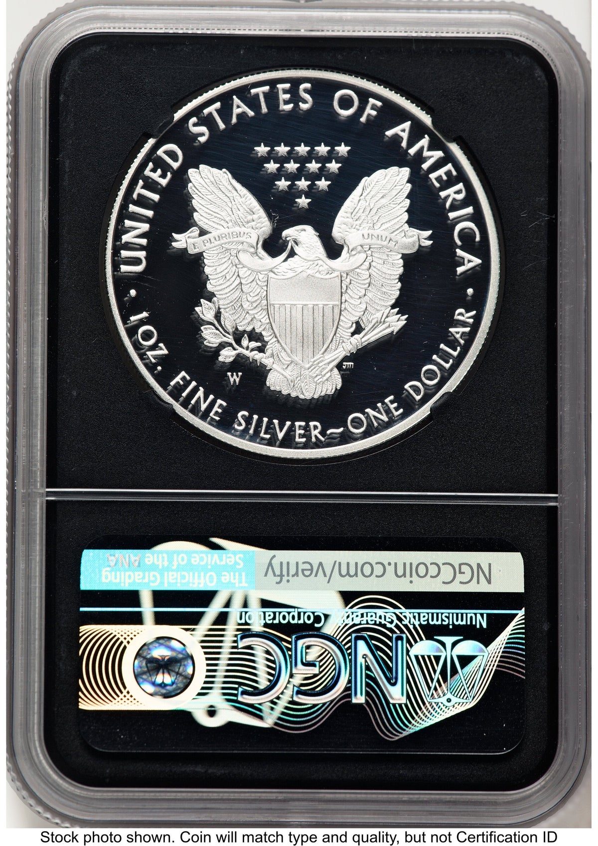 2021-W TY1 Proof Silver Eagle 1 oz FDI John NGC PF70 Mercanti