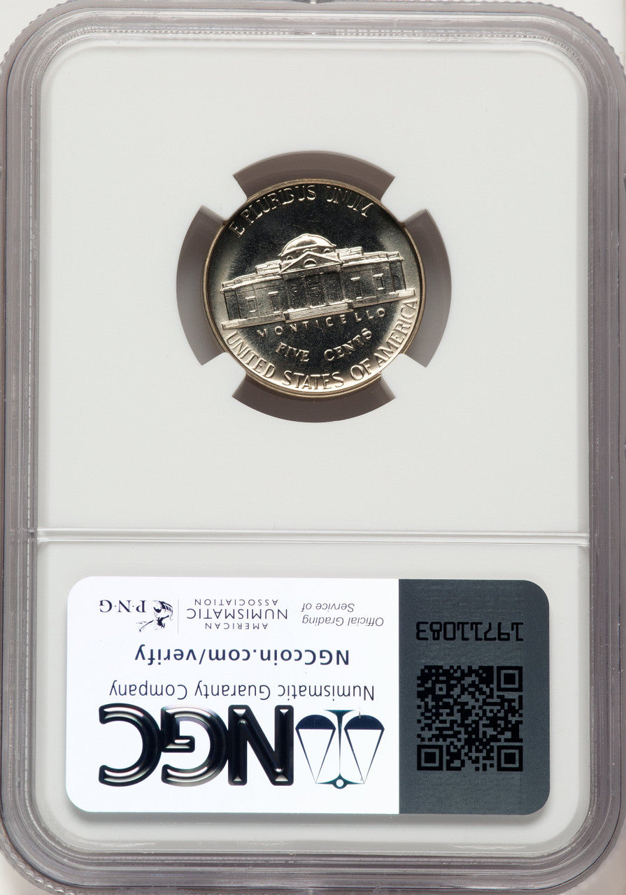 1940 5C Proof Jefferson Nickel NGC PR68