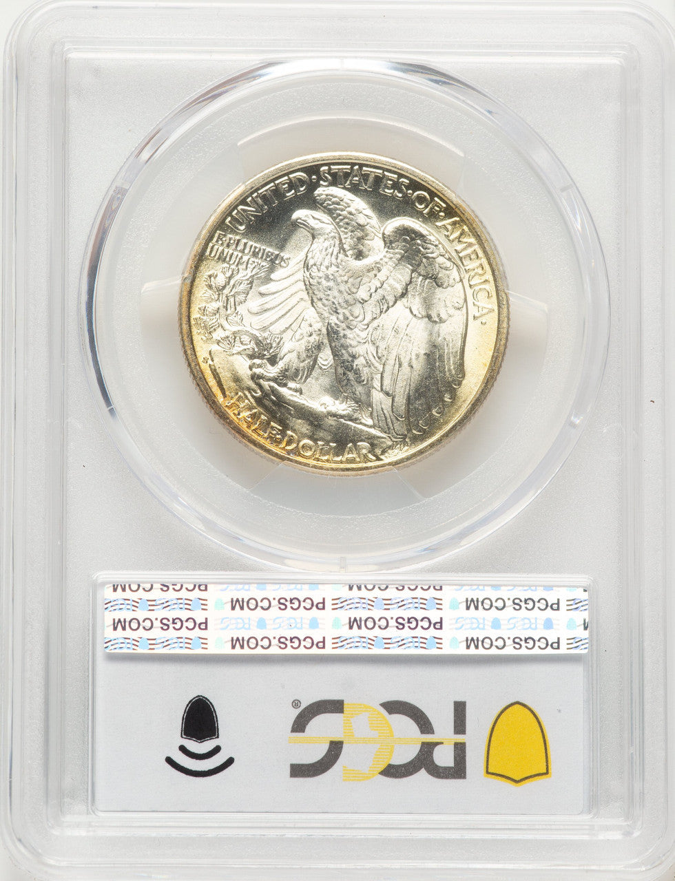 1934-S 50C CAC Walking Liberty Half Dollar PCGS MS66+
