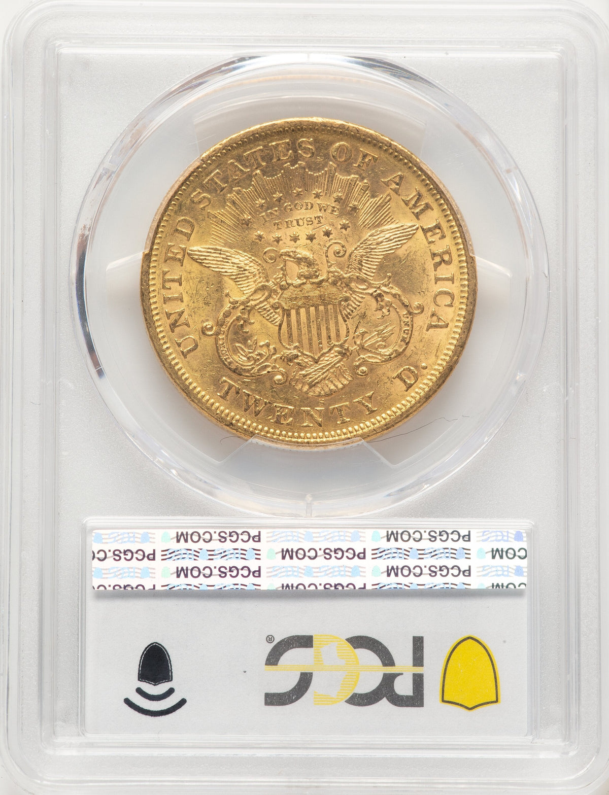 1873-S $20 Closed 3 Liberty Double Eagle PCGS MS61
