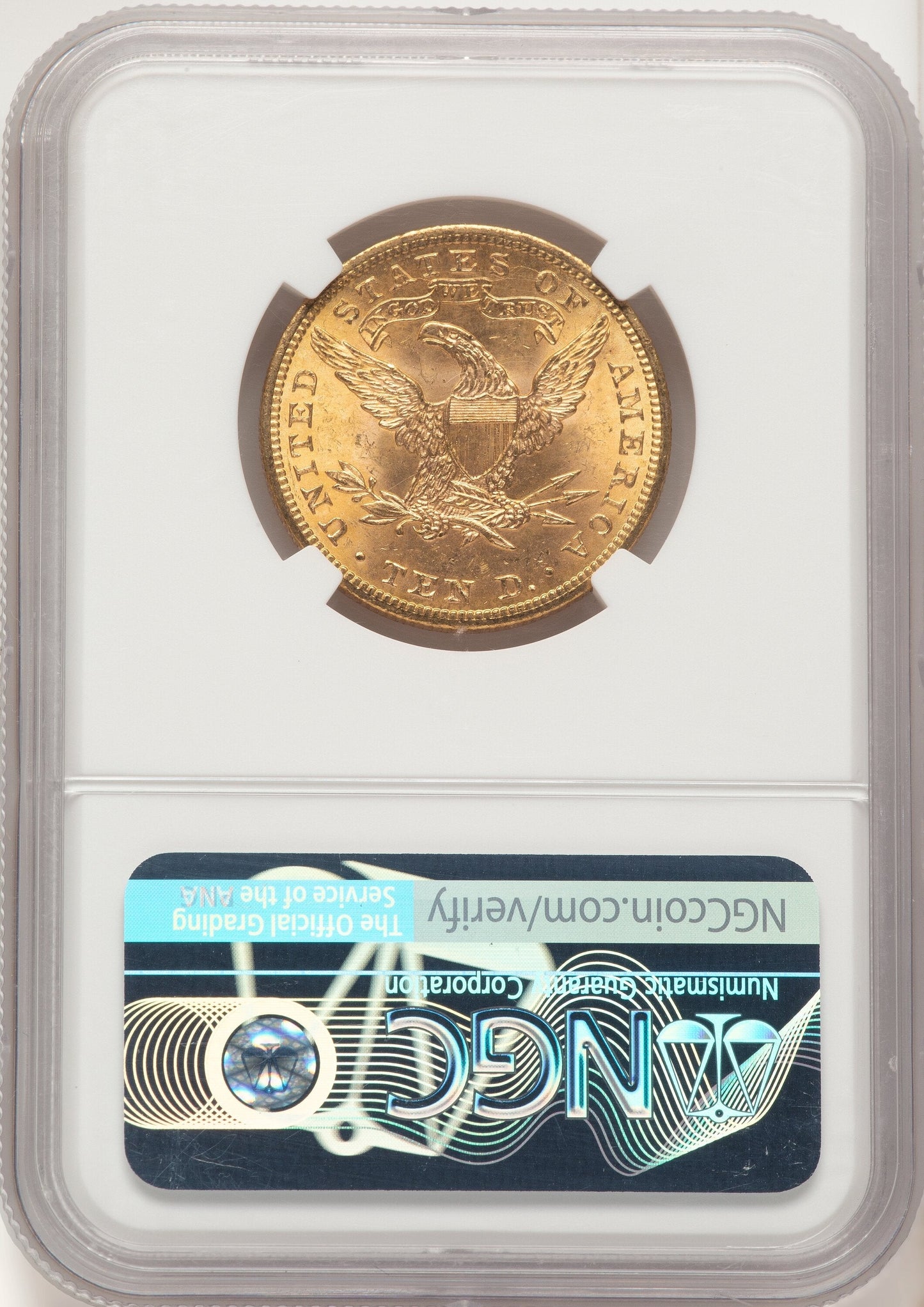 1901 $10 Liberty Eagle NGC MS64+