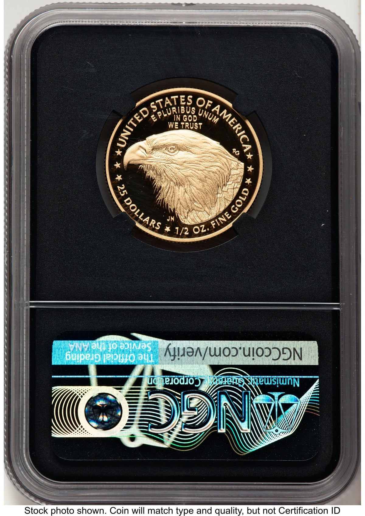 2023-W Proof Gold Eagle 1/2 oz Miles Standish NGC PF70