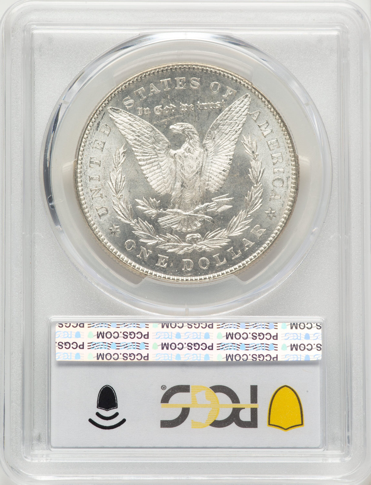 1878 7TF Reverse of 1878 Morgan Dollar PCGS MS65