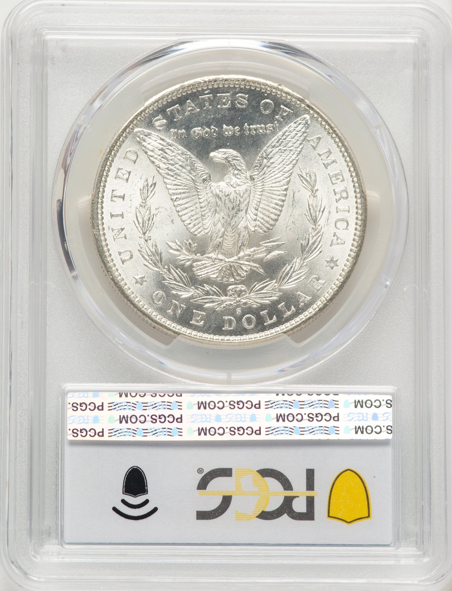 1890-S Morgan Dollar PCGS MS65