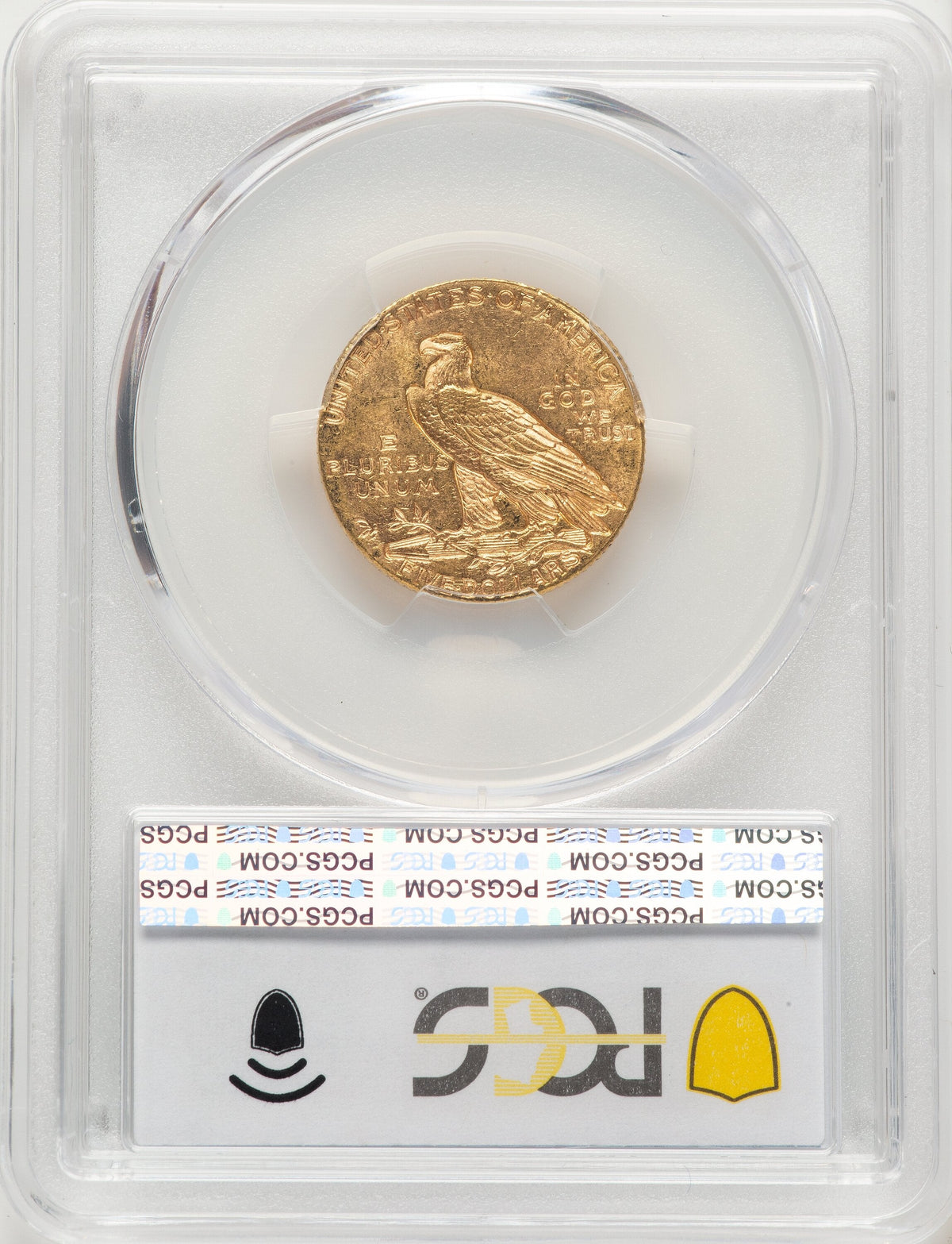 1916-S $5 Indian Half Eagle PCGS MS62