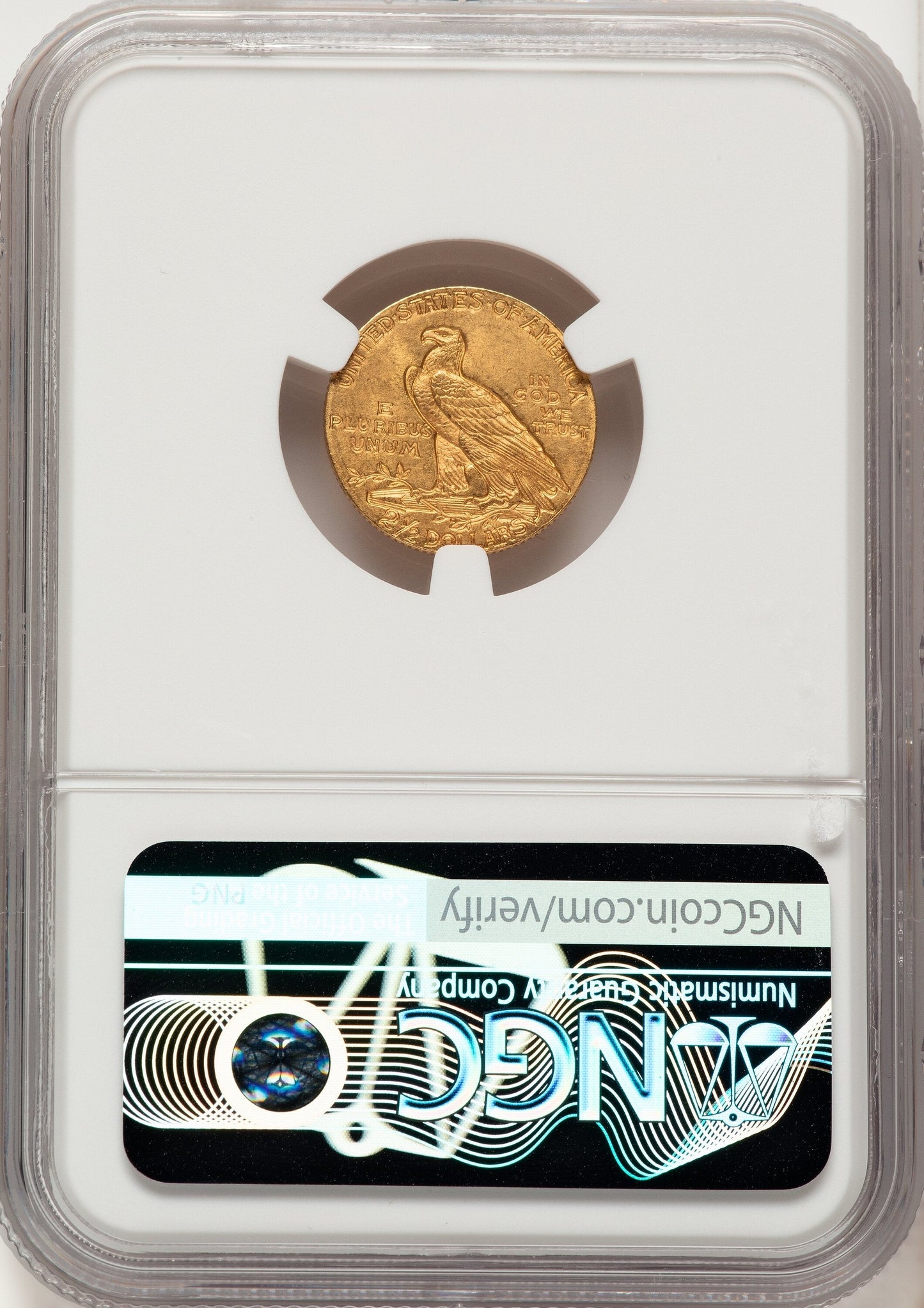 1910 $2.50 Indian Quarter Eagle NGC MS64