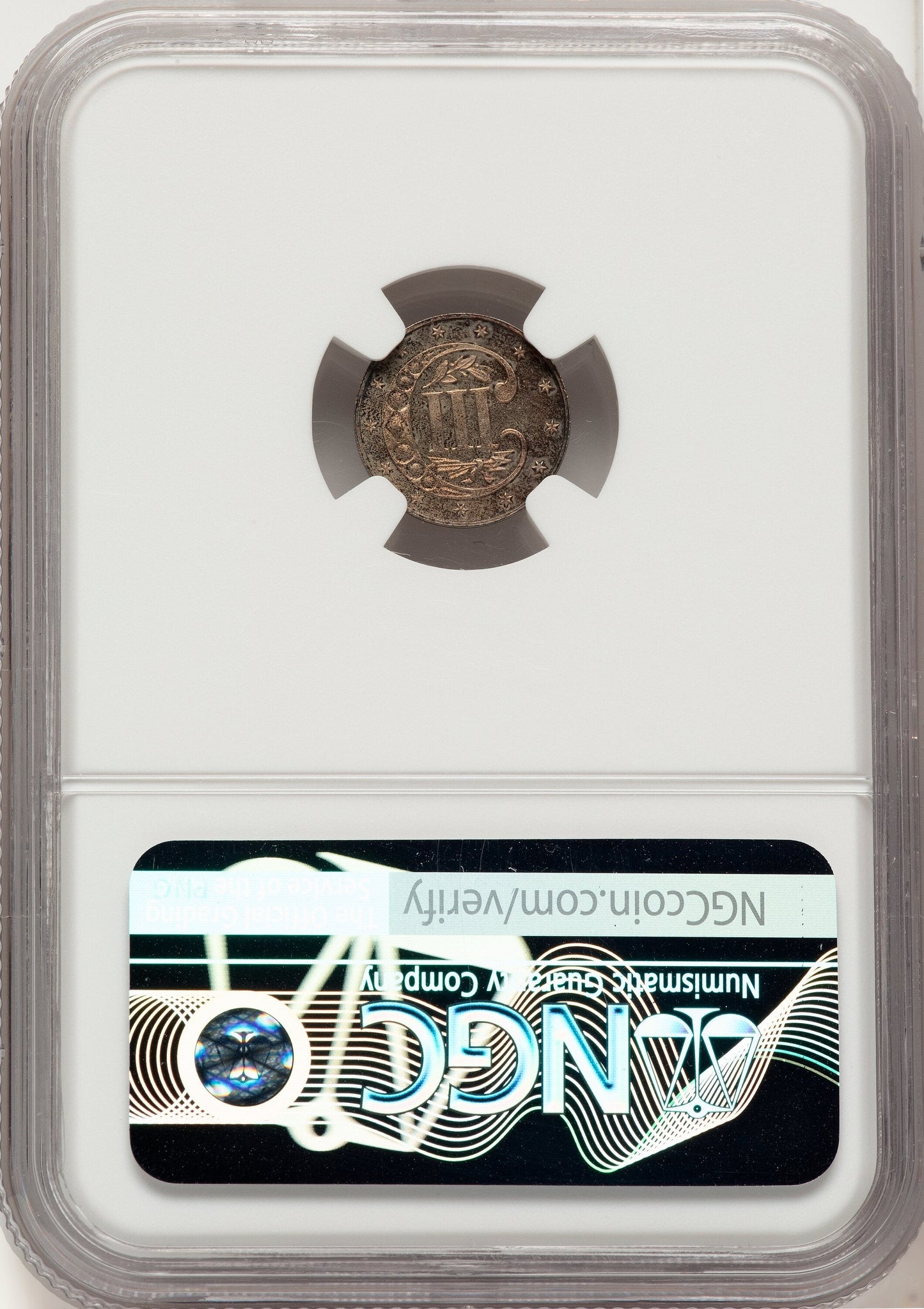 1864 3CS Proof Three Cent Silver NGC PR66