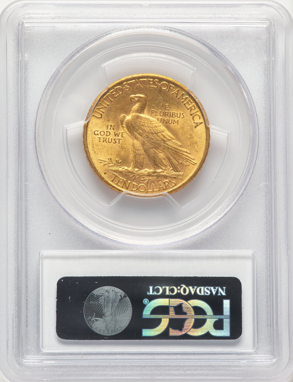 1916-S $10 Blue Gradient Indian Eagle PCGS MS62