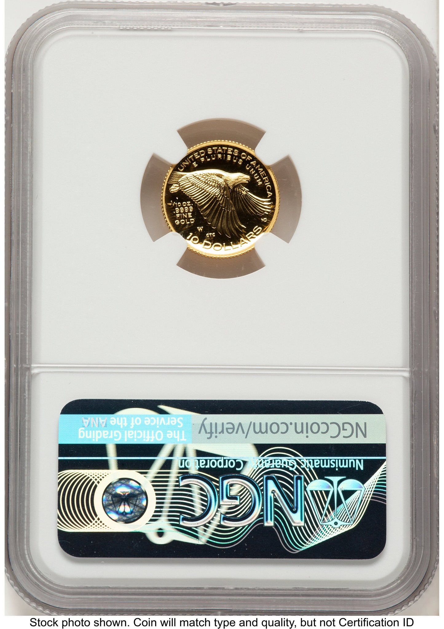 2018-W G$10 American Liberty High Relief Bunting Flag NGC PF70