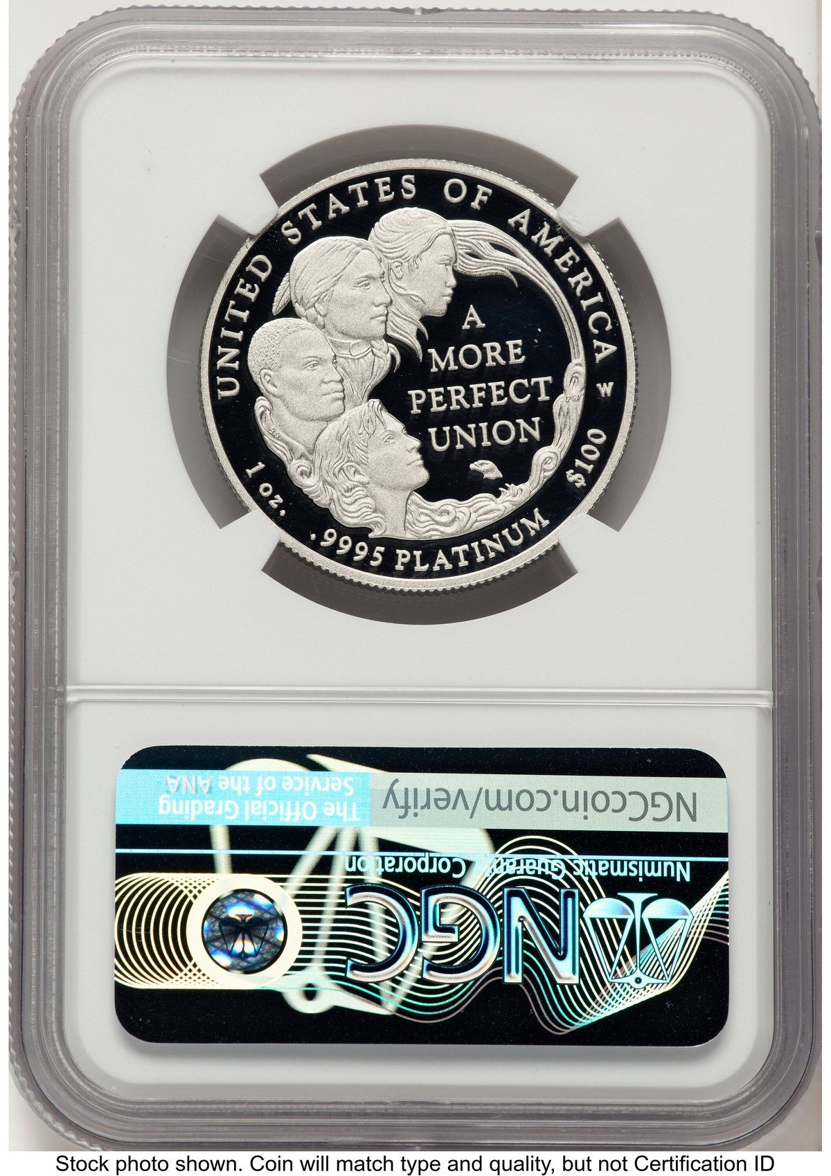 2009-W Proof Platinum Eagle 1 oz Don Everhart NGC PF70