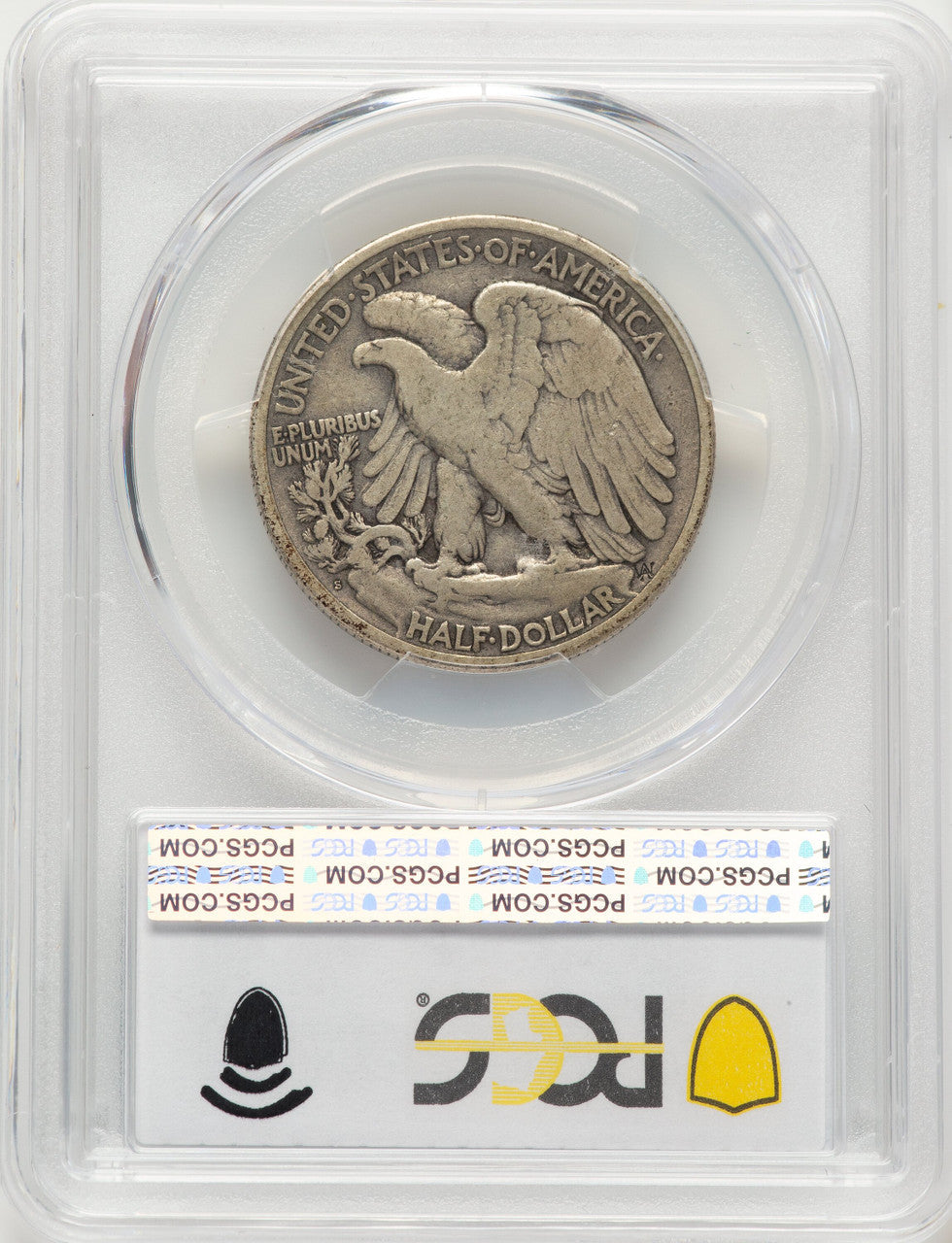 1921-S 50C Walking Liberty Half Dollar PCGS F12