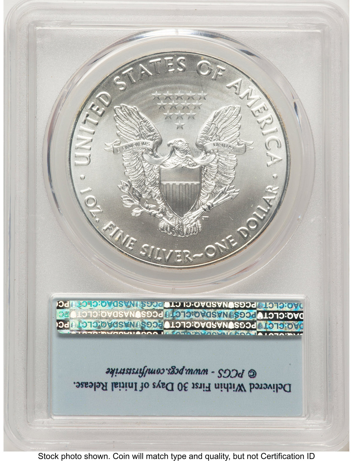 2016 Silver Eagle FS Flag PCGS MS70
