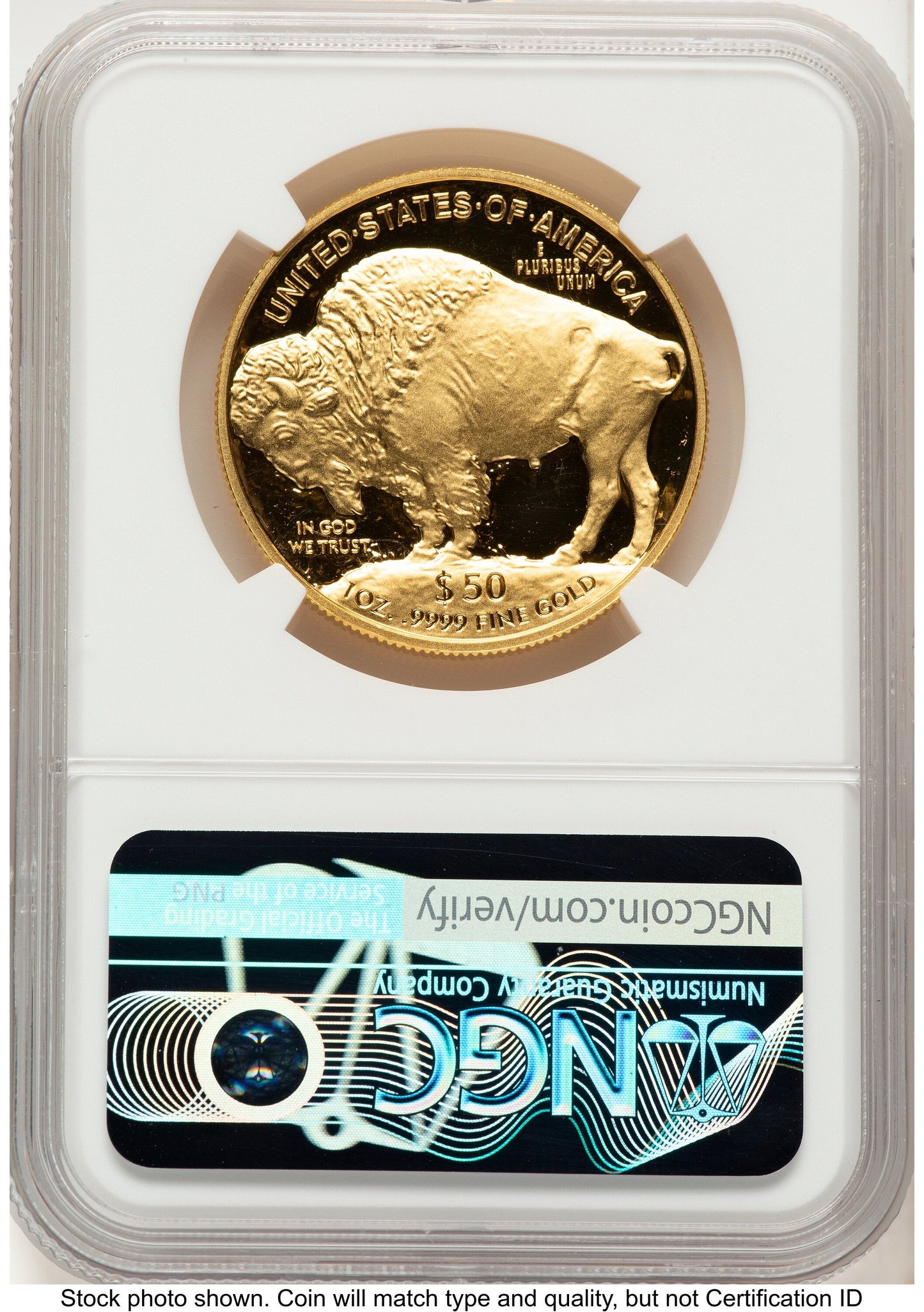2024-W Proof Gold Buffalo 1 oz Bison Label NGC PF70