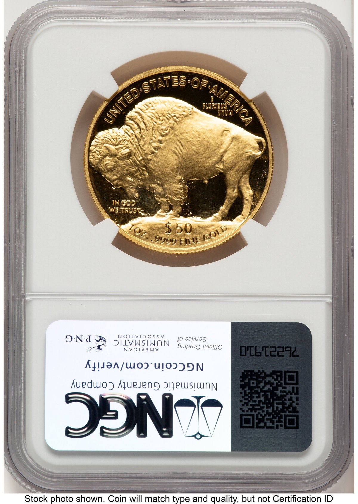 2023-W Proof Gold Buffalo 1 oz Bison Label NGC PF70